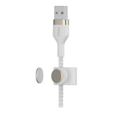 Belkin 1m BoostCharge Pro Flex 15W USB-A to USB-C Cable White CAB010DS1MWH