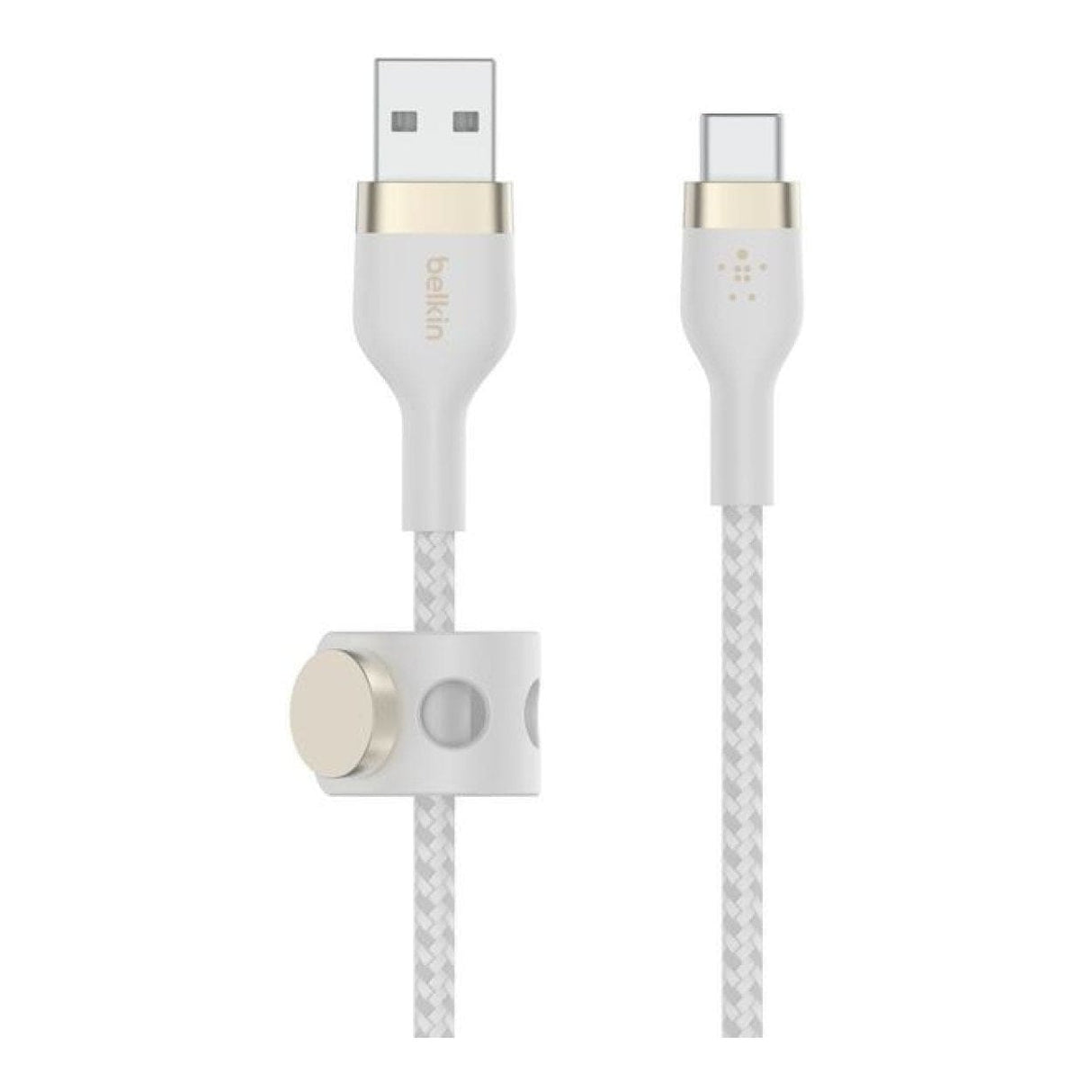 Belkin 1m BoostCharge Pro Flex 15W USB-A to USB-C Cable White CAB010DS1MWH