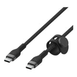 Belkin BoostCharge Pro Flex Type-C Male to Male USB Cable 1m Black CAB011BT1MBK