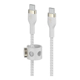 Belkin BoostCharge Pro Flex Type-C Male to Male USB Cable 2m White CAB011BT2MWH