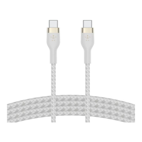 Belkin 2m BoostCharge Pro Flex USB-C to USB-C 60W Charging Cable White CAB011BT2MWH