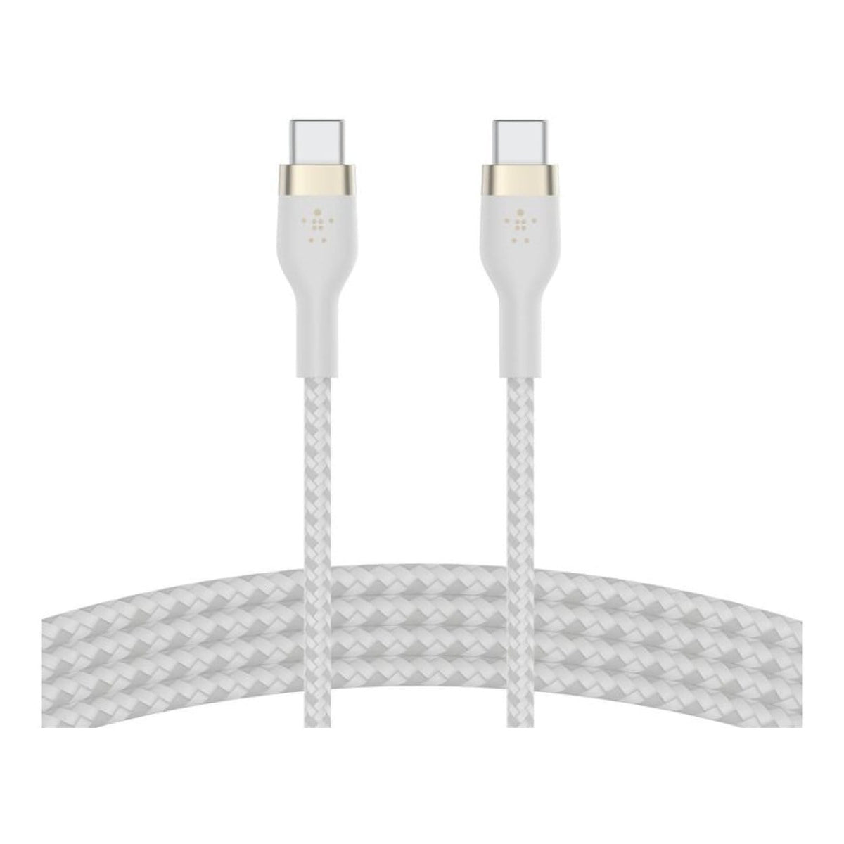 Belkin 3m BoostCharge Pro Flex USB-C to USB-C 60W Charging Cable White CAB011BT3MWH