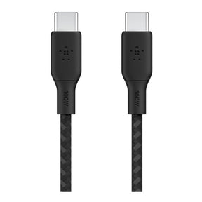 Belkin BoostCharge Type-C Male to Male USB Braided Cable 3m Black CAB014BT3MBK