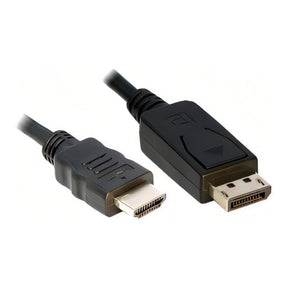 RCT 1.8m Display Port Male to HDMI Male Cable CAB058