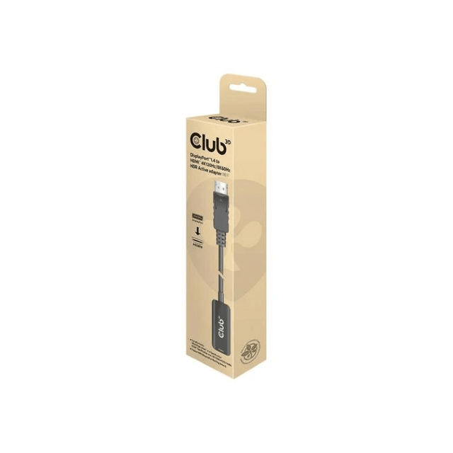 Club 3D 4K 120Hz HDMI to DisplayPort 1.4 Adapter CAC-1088