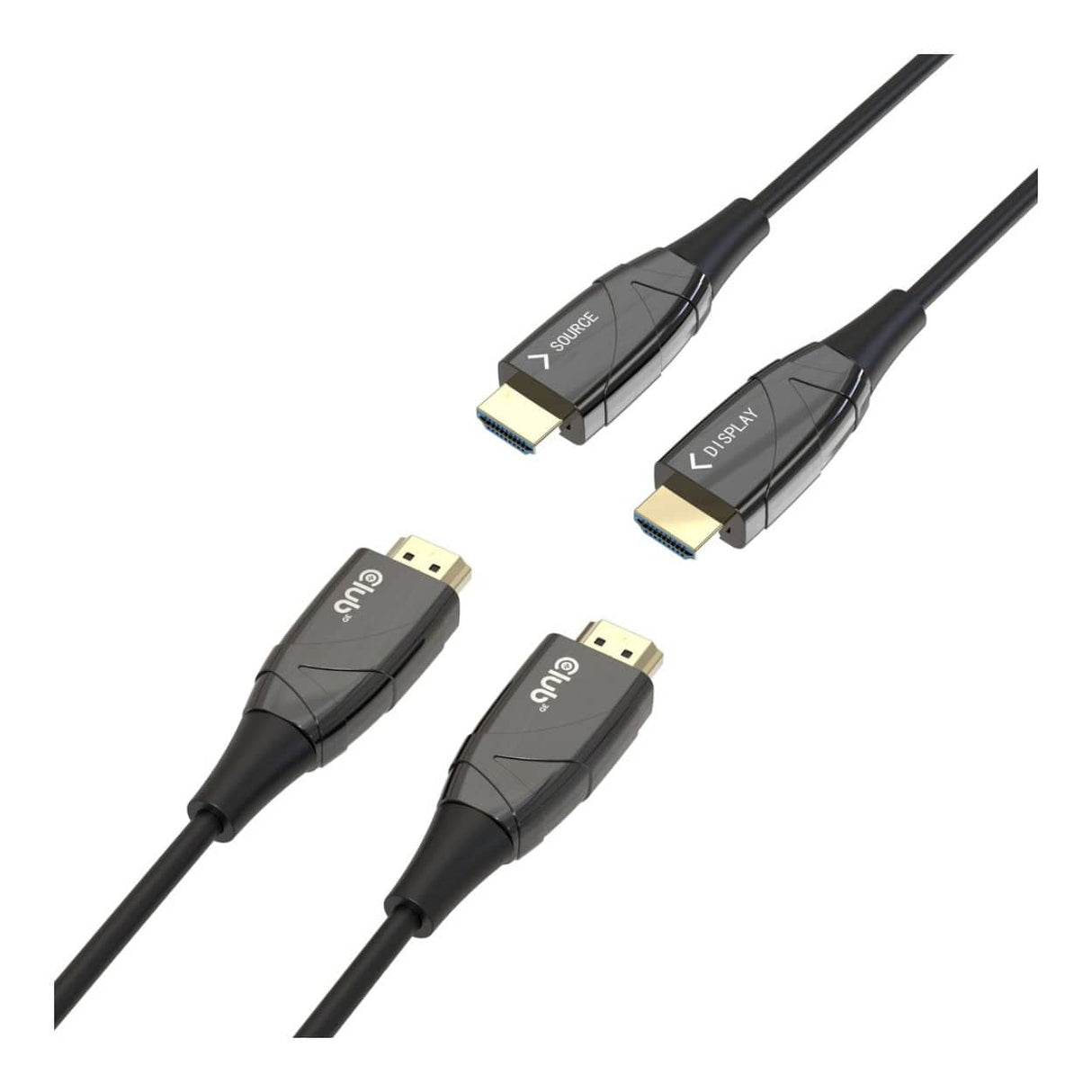 Club 3D 100m 4K 120HZ/8K 60HZ Ultra Uni-Direct AOC Cable Black CAC-1394