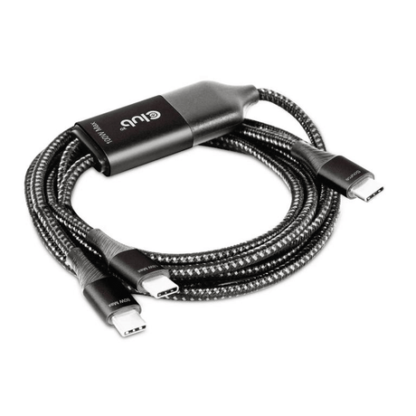 Club 3D Dual Type-C Cable 1.8m CAC-1527