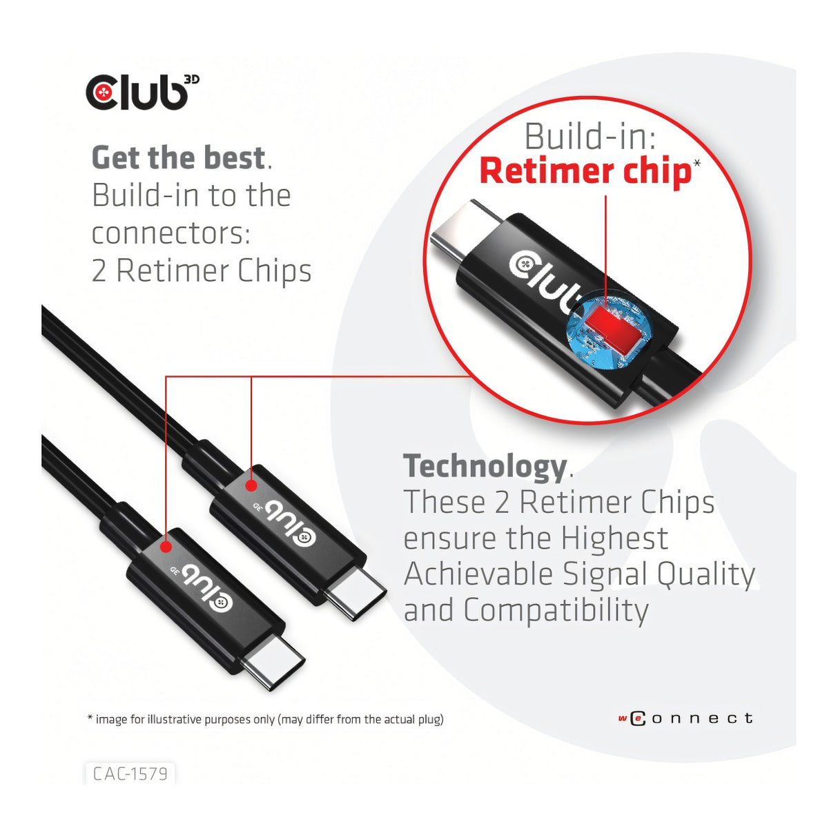 Club 3D 3m 8K 60Hz USB-C Cable CAC-1579