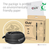 Club 3D 15m 8K 60HZ 10GBPS 60W USB-C AOC Cable Black CAC-2580