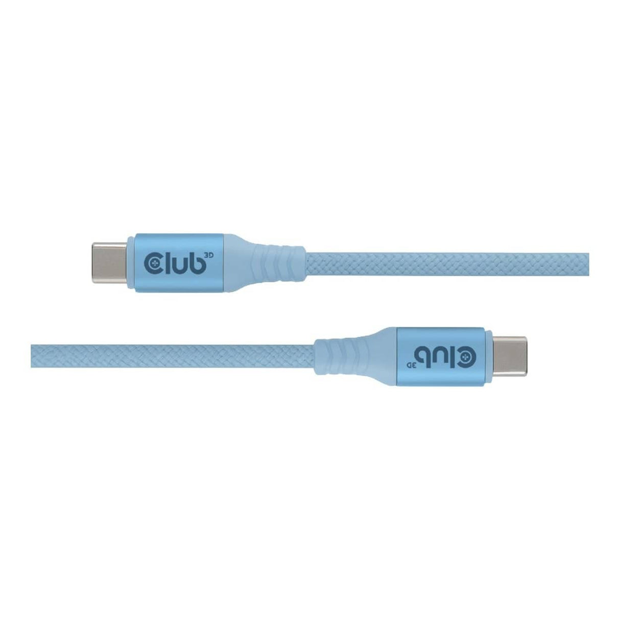 Club 3D 2m USB-C Magnetic Coil 240W PD3.1 Cable Blue CAC-3030