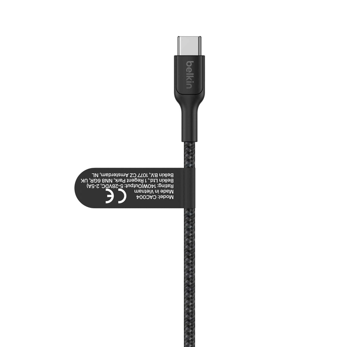 Belkin 140W BoostCharge Pro Braided USB-C to Dual USB-C Cable Black CAC004HQ1.5MBK
