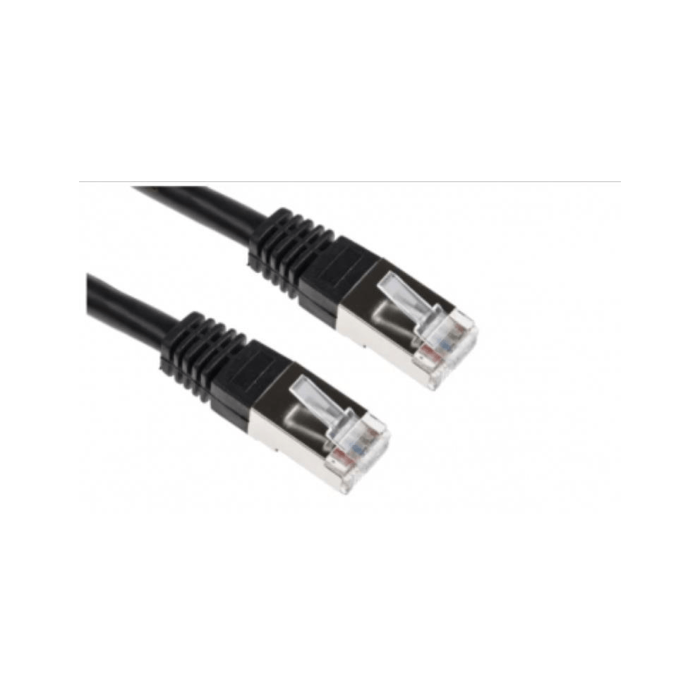 Acconet CAT6 UTP Flylead Stranded Cable 0.5m CAT6-FLY-0.5-BLACK