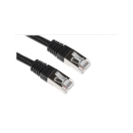 Acconet CAT6 UTP Flylead Stranded Cable 0.5m CAT6-FLY-0.5-BLACK