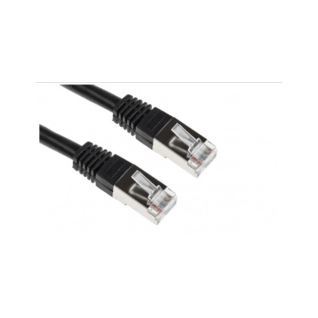 Acconet CAT6 UTP Flylead Stranded Cable 0.5m CAT6-FLY-0.5-BLACK
