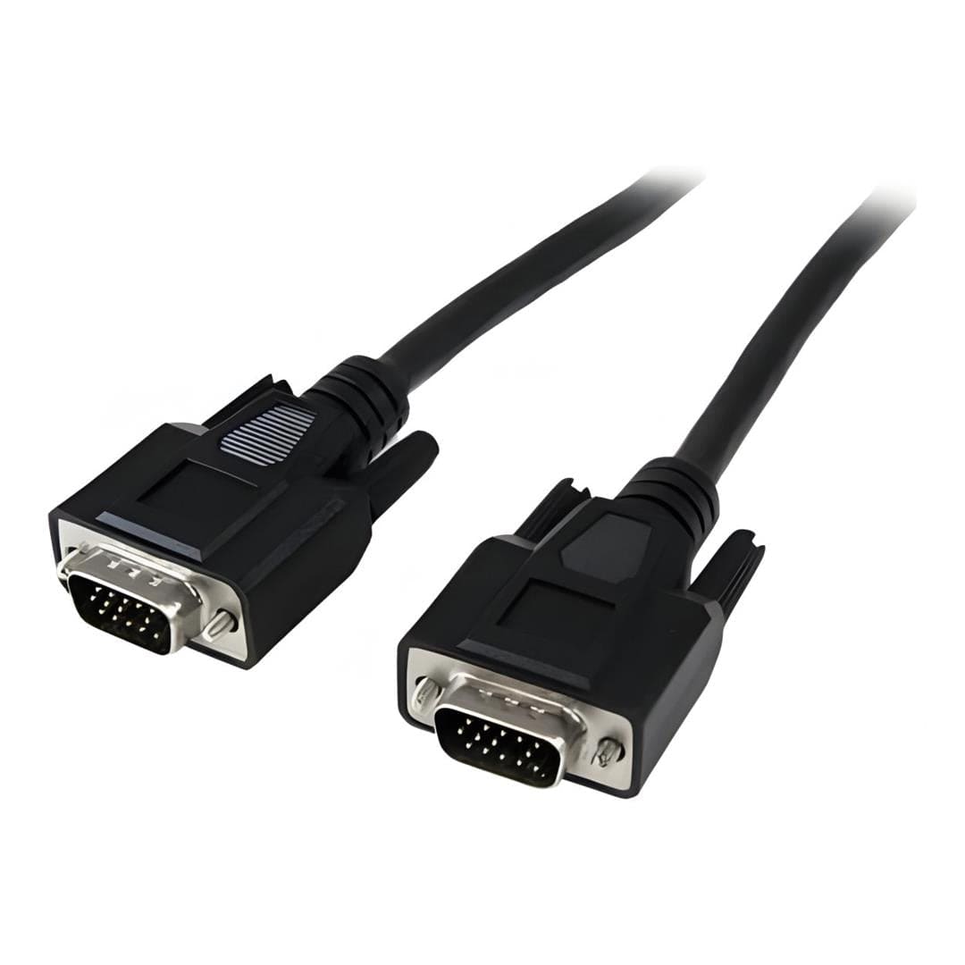 VGA 15-pin Male to Female Cable 3m Black CATVGA3MM