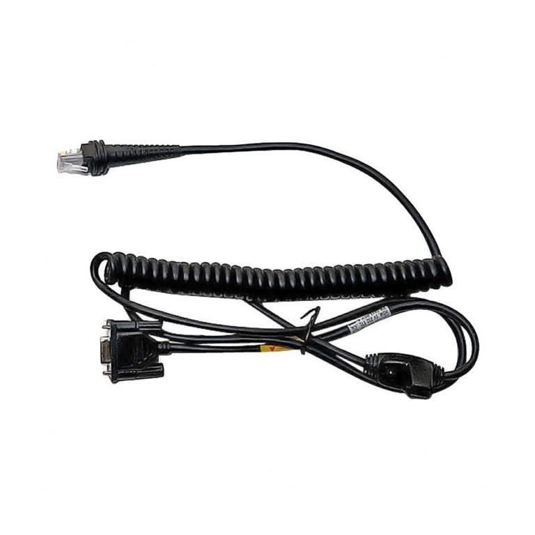 Honeywell RS232 to DB9 Female 2.8m Coiled Cable Black CBL-020-300-C00
