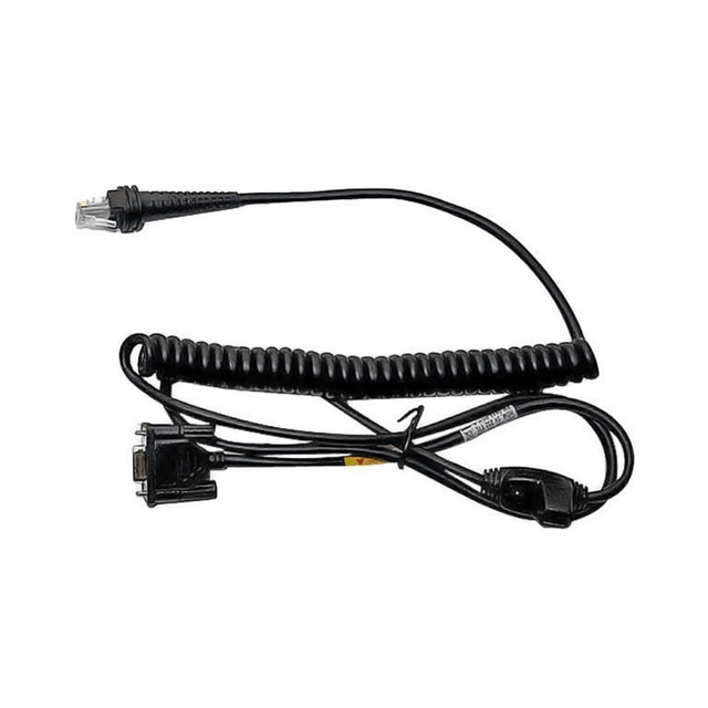 Honeywell RS232 to DB9 Female 2.8m Coiled Cable Black CBL-020-300-C00