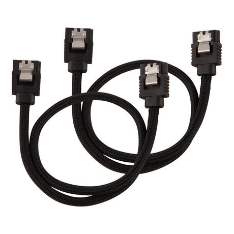 Corsair Premium Sleeved SATA 6Gbps Cable 60cm Black CC-8900252