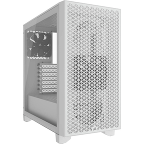 Corsair 3000D AirFlow Clear ATX Mid Tower PC Case - White CC-9011252-WW