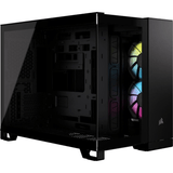 Corsair iCUE Link 2500X RGB Tempered Glass Steel Micro-ATX Mid-Tower Gaming PC Case - Black CC-9011267-WW