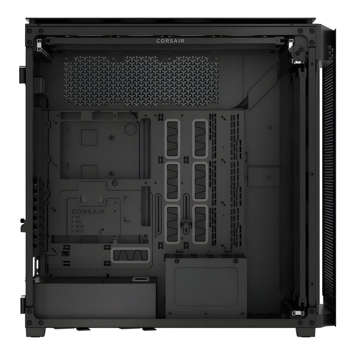 Corsair iCUE LINK 9000D AIRFLOW Tempered Glass Super-Tower Black Gaming PC Case CC-9011273-WW