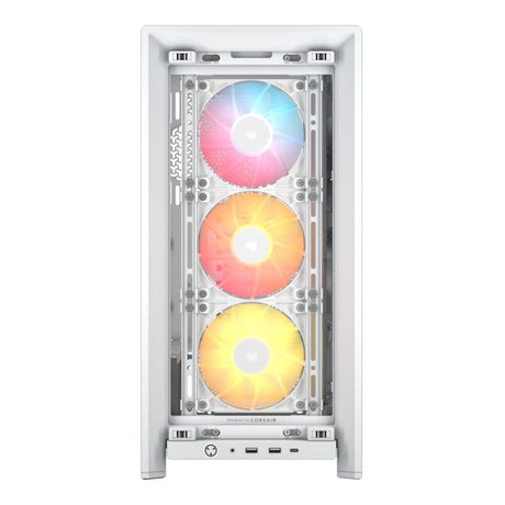 Corsair FRAME 4000D RS ARGB Modular Mid-Tower PC Case White CC-9011297-WW