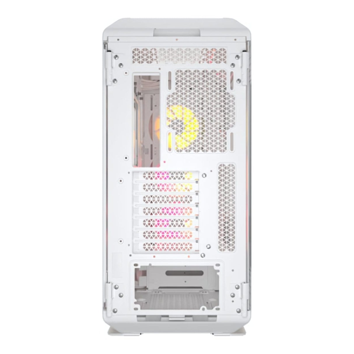 Corsair iCUE Link 5000T LX RGB Midi Tower ATX PC Case White CC-9011299-WW