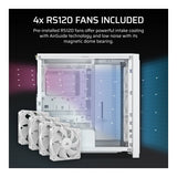 Corsair FRAME 4000X RS Mid-Tower PC Case White CC-9011303-WW