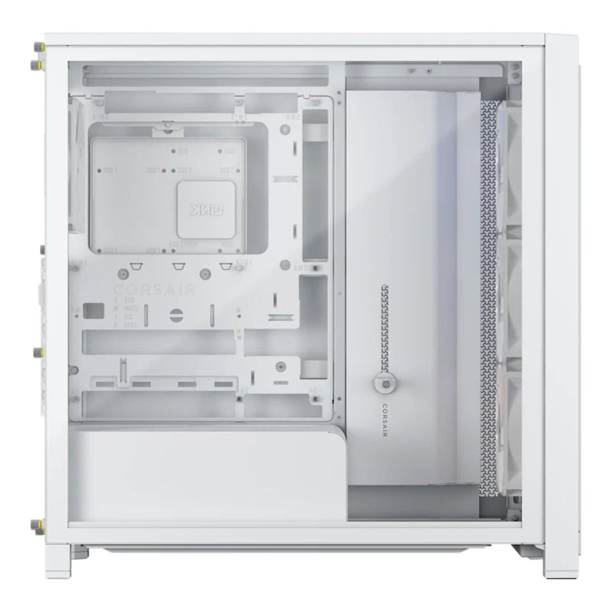 Corsair FRAME 4000X RS Mid-Tower PC Case White CC-9011303-WW