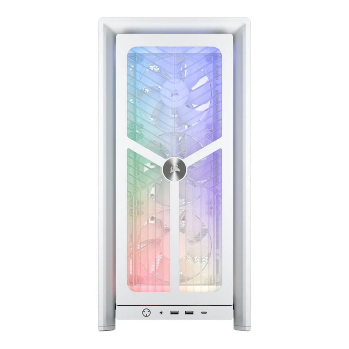 Corsair FRAME 4000X RS Mid-Tower PC Case White CC-9011303-WW