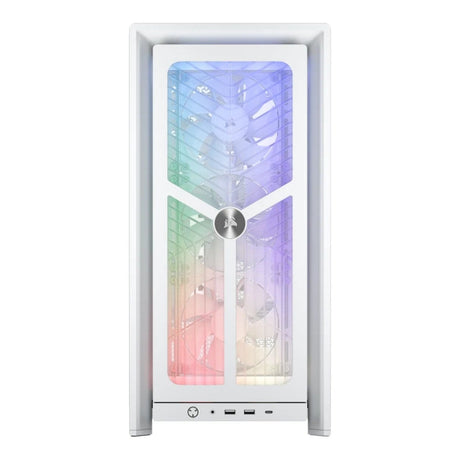 Corsair FRAME 4000X RS Mid-Tower PC Case White CC-9011303-WW