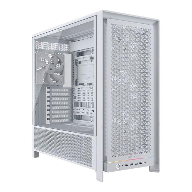 Corsair FRAME 5000D RS High-Airflow Mid-Tower PC Case - White CC-9011308-WW