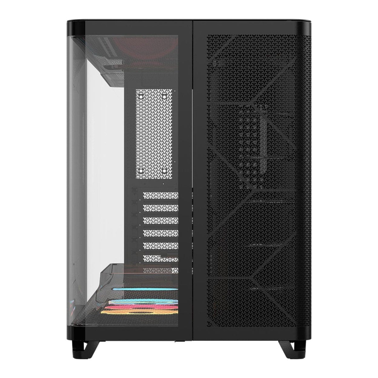 Corsair AIR 5400 LX-R RGB iCUE LINK Triple Chamber Mid-Tower PC Case CC-9011320-WW