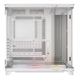 Corsair AIR 5400 LX-R RGB iCUE LINK Triple Chamber Mid-Tower PC Case - White CC-9011321-WW