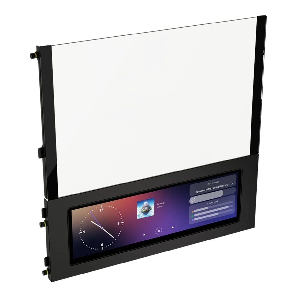 Corsair FRAME 4000D LCD RS ARGB Premium Mid-Tower PC Case Black CC-9011326-WW