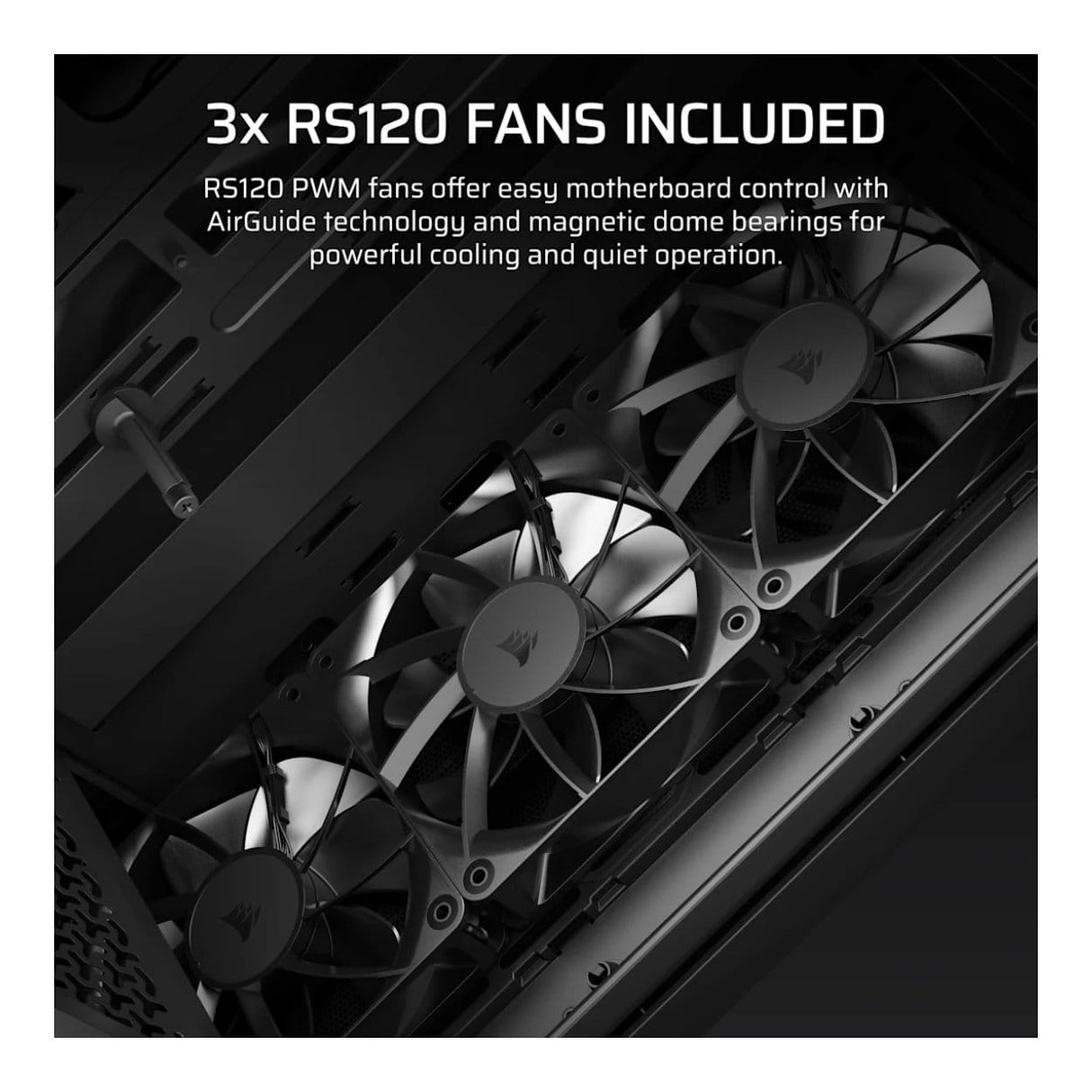 Corsair 3200D RS Mid-Tower PC Case Black CC-9011334-WW