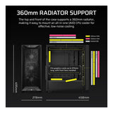 Corsair 3200D RS Mid-Tower PC Case Black CC-9011334-WW