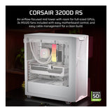 Corsair 3200D RS Mid-Tower PC Case White CC-9011335-WW