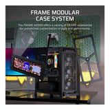 Corsair FRAME 4000D RS WOOD Modular Mid-Tower PC Case Walnut CC-9011340-WW