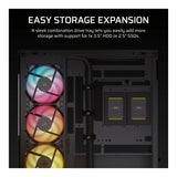 Corsair 2800X RS-R ARGB Micro-ATX PC Case - Black CC-9011347-WW
