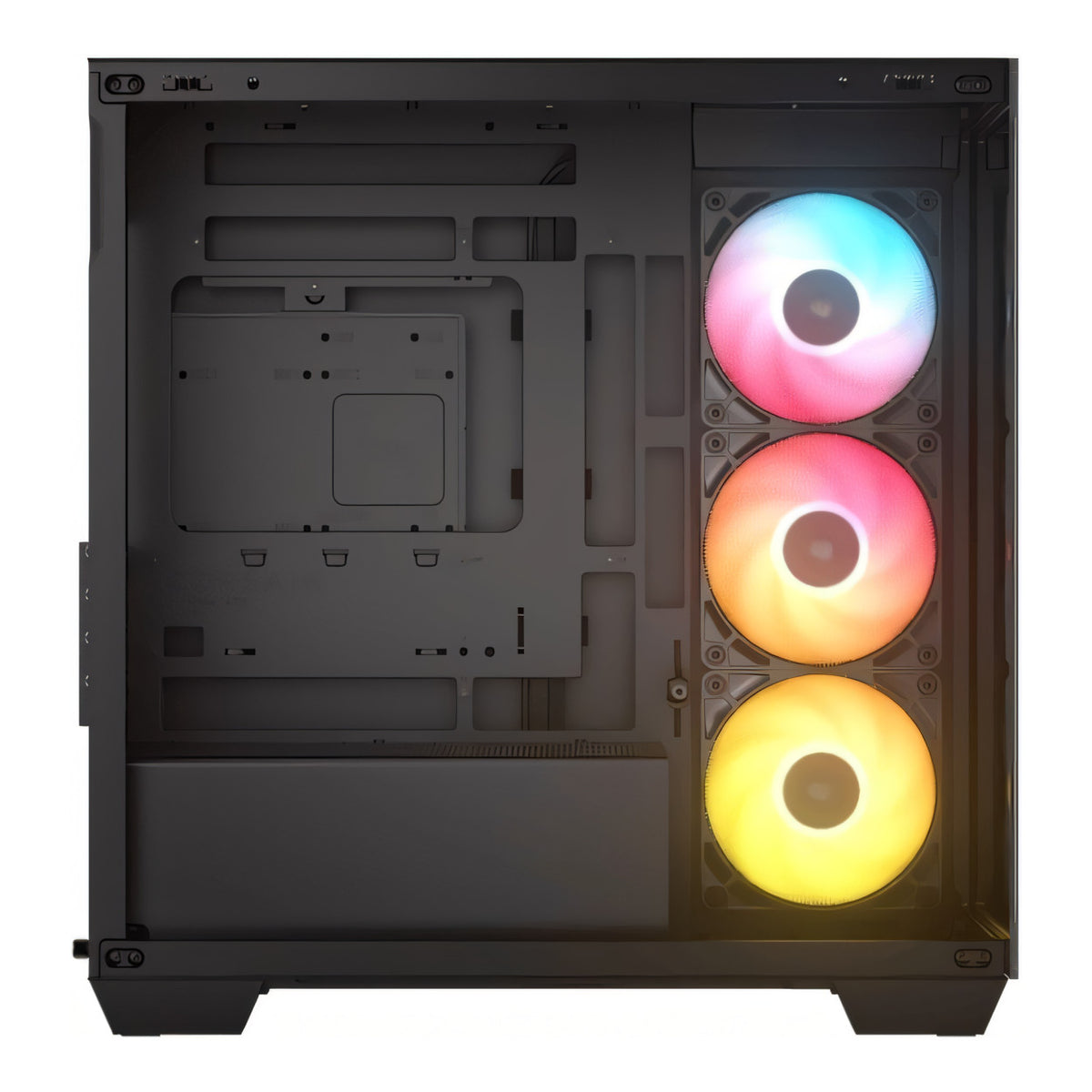 Corsair 2800X RS-R ARGB Micro-ATX PC Case - Black CC-9011347-WW