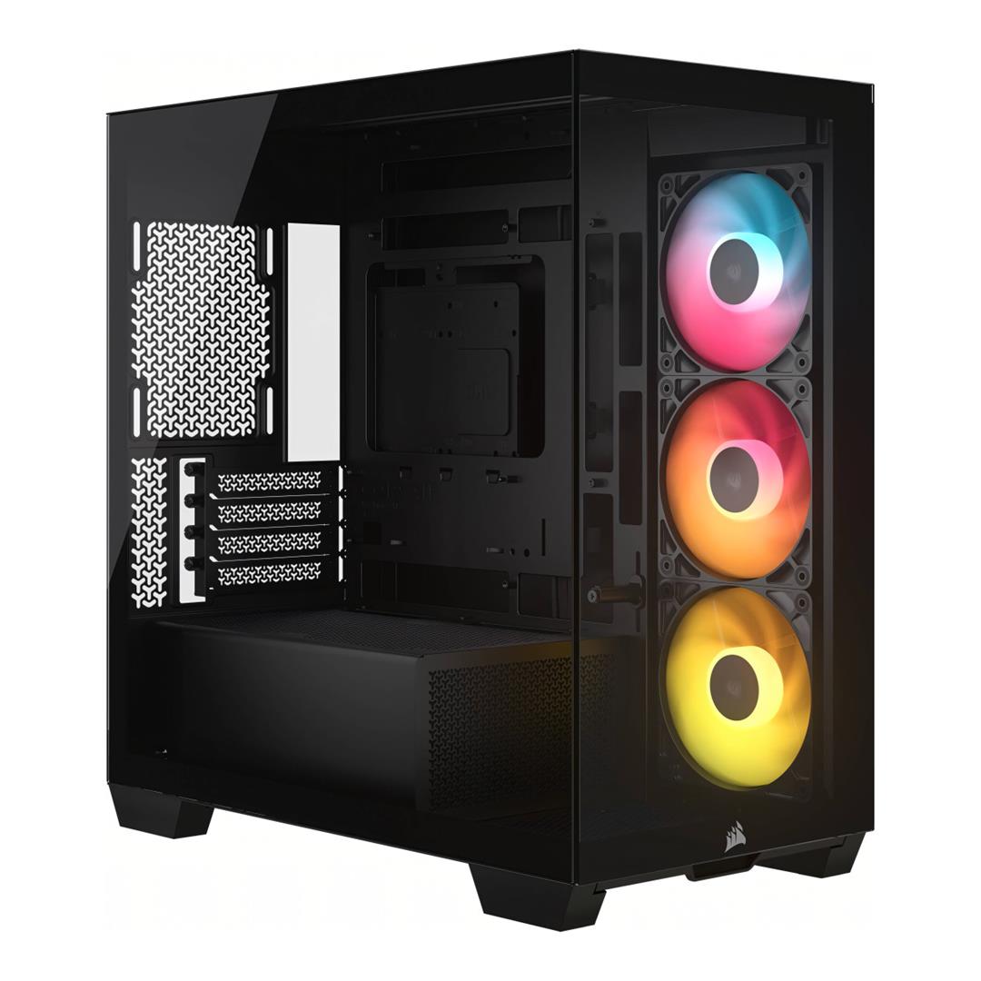 Corsair 2800X RS-R ARGB Micro-ATX PC Case - Black CC-9011347-WW