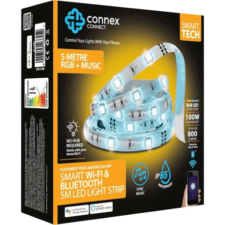 Connex Smart WiFi 24W LED RGB Strip 5m CC-L2007