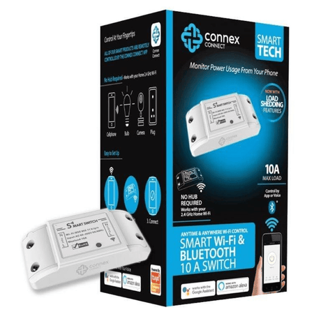 Connex 10A Smart Wi-Fi Switch CC-P2000