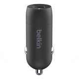 Belkin CCA004BT1MBK-B6 BoostCharge 30W Type-C Car Charger with Type-C Cable 1m