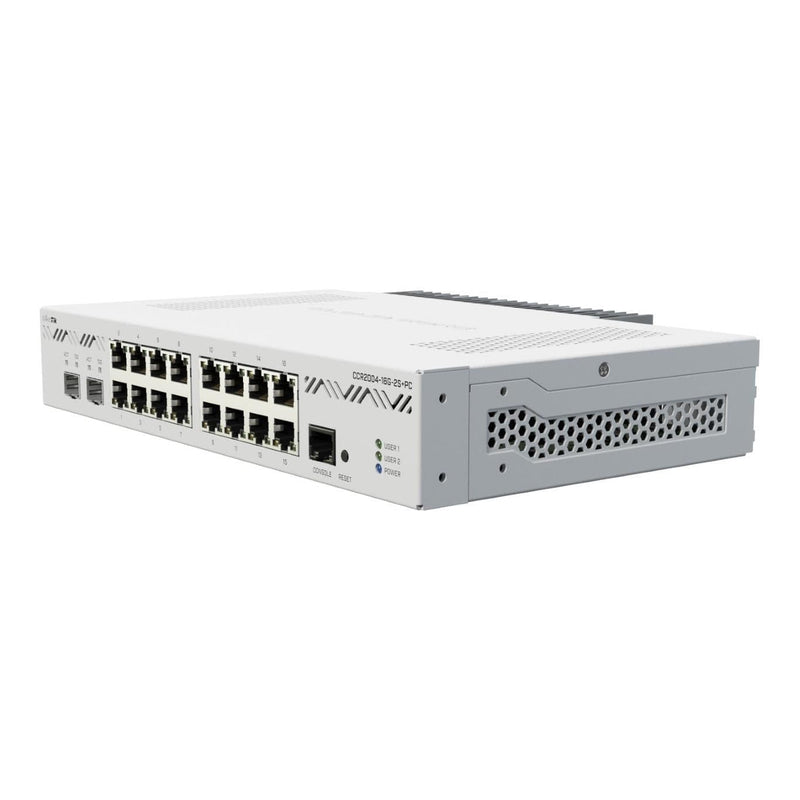 Mikrotik CCR2004-16G-2S+PC 16-port GbE Router with 2x SFP+ ports
