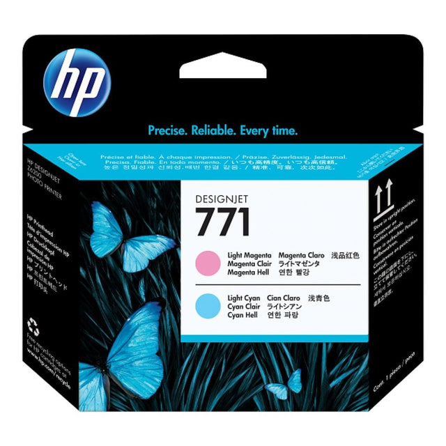 HP 771 DesignJet Light Magenta and Light Cyan Printhead CE019A