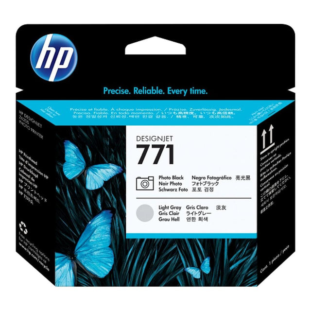 HP 771 DesignJet Photo Black and Light Grey Printhead CE020A