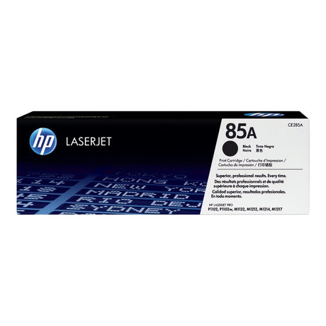 HP 85A Black Toner Cartridge 1,600 Pages Original CE285A_OPEN Single-pack (Open Box)
