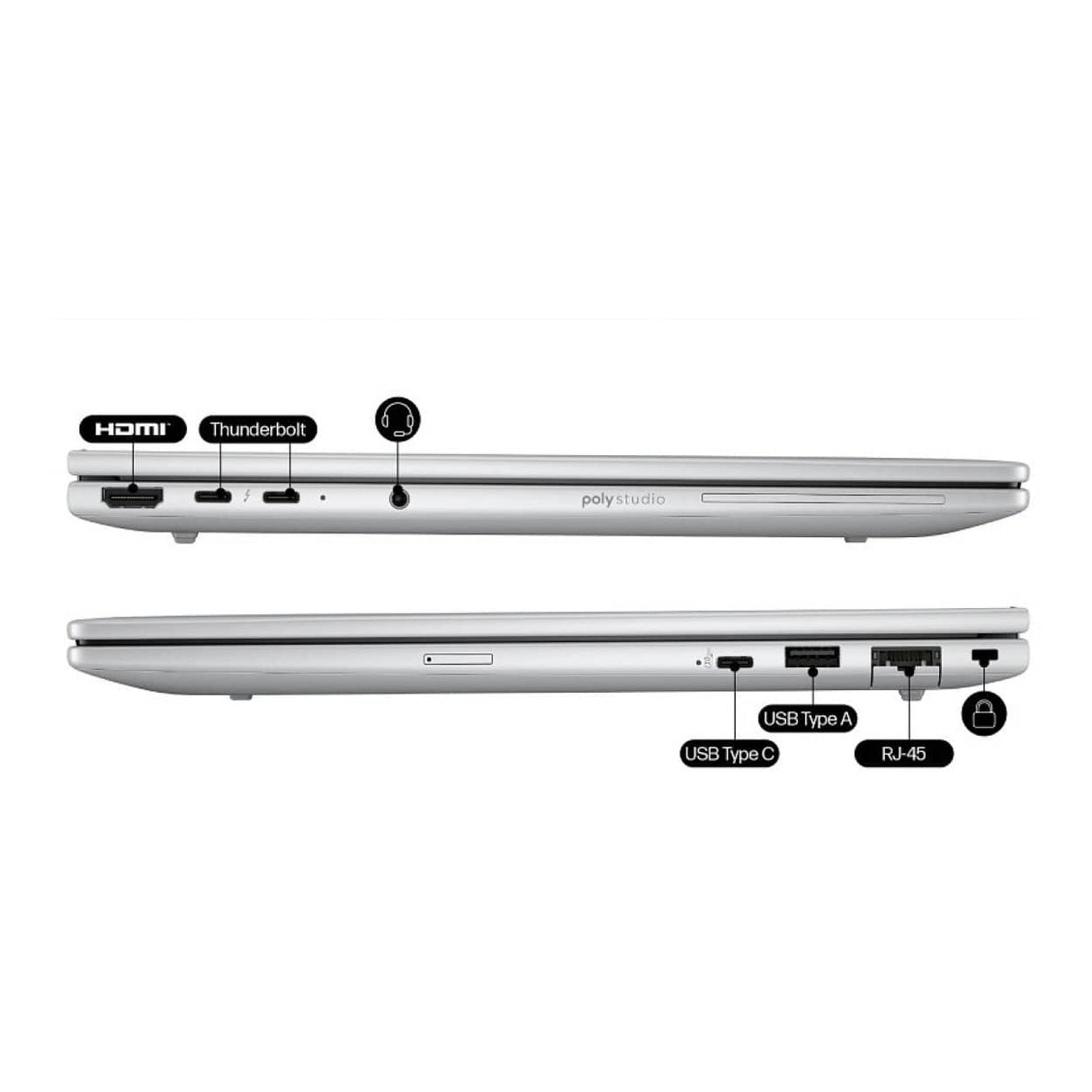 HP EliteBook 8 G1i 14-inch WUXGA AI Laptop - Intel Core Ultra 5 225U 1TB SSD 32GB RAM Win 11 Pro